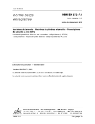 NBN EN 972+A1:2010