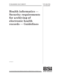 PD ISO/TR 21548:2010