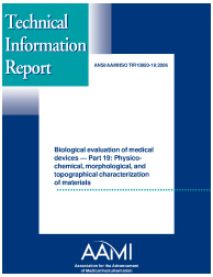 AAMI/ISO TIR10993-19:2006 [HISTORICAL]