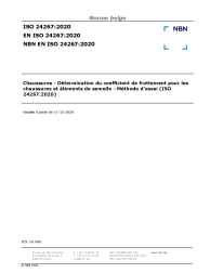 NBN EN ISO 24267:2020