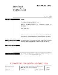 UNE-EN ISO 13900:2003 (R2009)