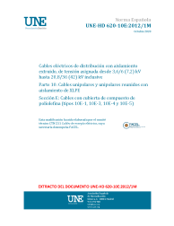 UNE-HD 620-10E:2012/1M:2020