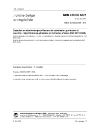 NBN EN ISO 8872:2003