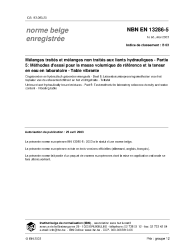 NBN EN 13286-5:2003