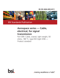 BS EN 4604-009:2011