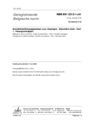 NBN EN 12312-1+A1:2009