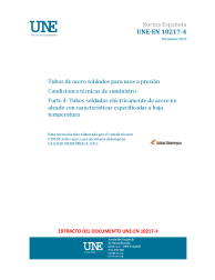 UNE-EN 10217-4:2019