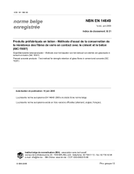 NBN CEN/TS 15186:2006