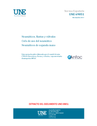 UNE 69051:2017