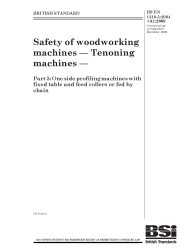 BS EN 1218-5:2004+A1:2009