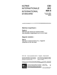 IEC 60404-4:1995