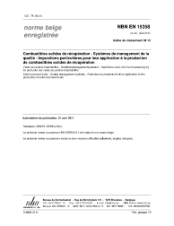 NBN EN 15358:2011