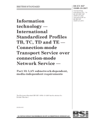 BS EN ISP 10609-10:1997