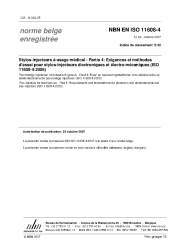 NBN EN ISO 11608-4:2007