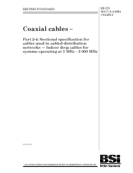 BS EN 50117-2-4:2004+A2:2013