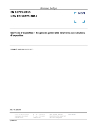NBN EN 16775:2015