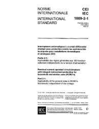 IEC 61009-2-1:1991