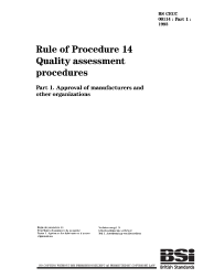 BS EN 100114-1/Issue 1:1994