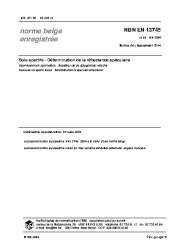 NBN EN 13745:2004