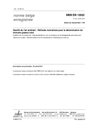 NBN EN 15852:2010