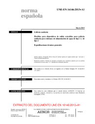 UNE-EN 16146:2013+A1:2015 (R2019)