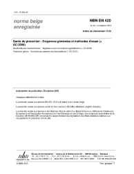 NBN EN 420:2003