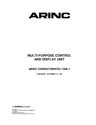 ARINC Characteristic 739A-1:1998