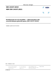 NBN ISO 24337:2021