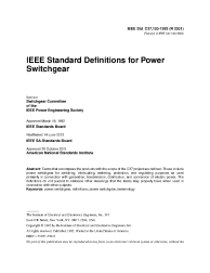 IEEE C37.100:1992 (R2001)