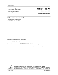 NBN EN 1782+A1:2009