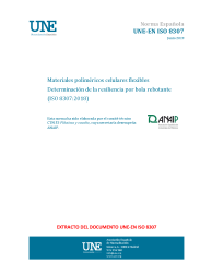 UNE-EN ISO 8307:2019