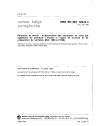 NBN EN ISO 12944-4:1998