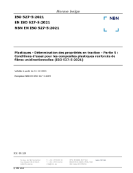 NBN EN ISO 527-5:2021
