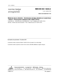 NBN EN ISO 16635-2:2014
