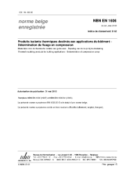 NBN EN 1606:2013