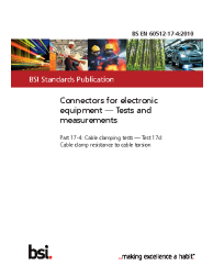 BS EN 60512-17-4:2010