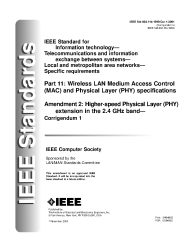 IEEE 802.11b-1999/Cor 1:2001 (R2003)