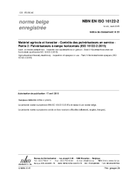 NBN EN ISO 16122-2:2015