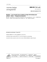NBN EN 716-1+A1:2013