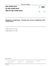 NBN EN ISO 24490:2016