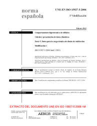 UNE-EN ISO 15927-5:2006/1M:2012