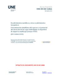 UNE-EN ISO 16866:2023