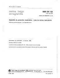 NBN EN 135:1999
