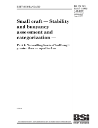 BS EN ISO 12217-1:2002+A1:2009