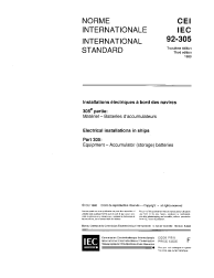IEC 60092-305:1980