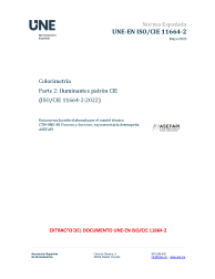 UNE-EN ISO/CIE 11664-2:2023