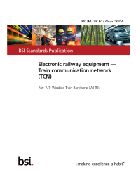 PD IEC/TR 61375-2-7:2014