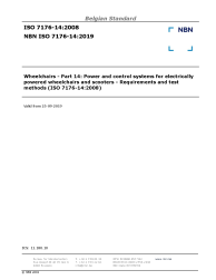 NBN ISO 7176-14:2019