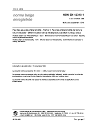 NBN EN 12310-1:1999