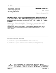 NBN EN 6049-007:2012